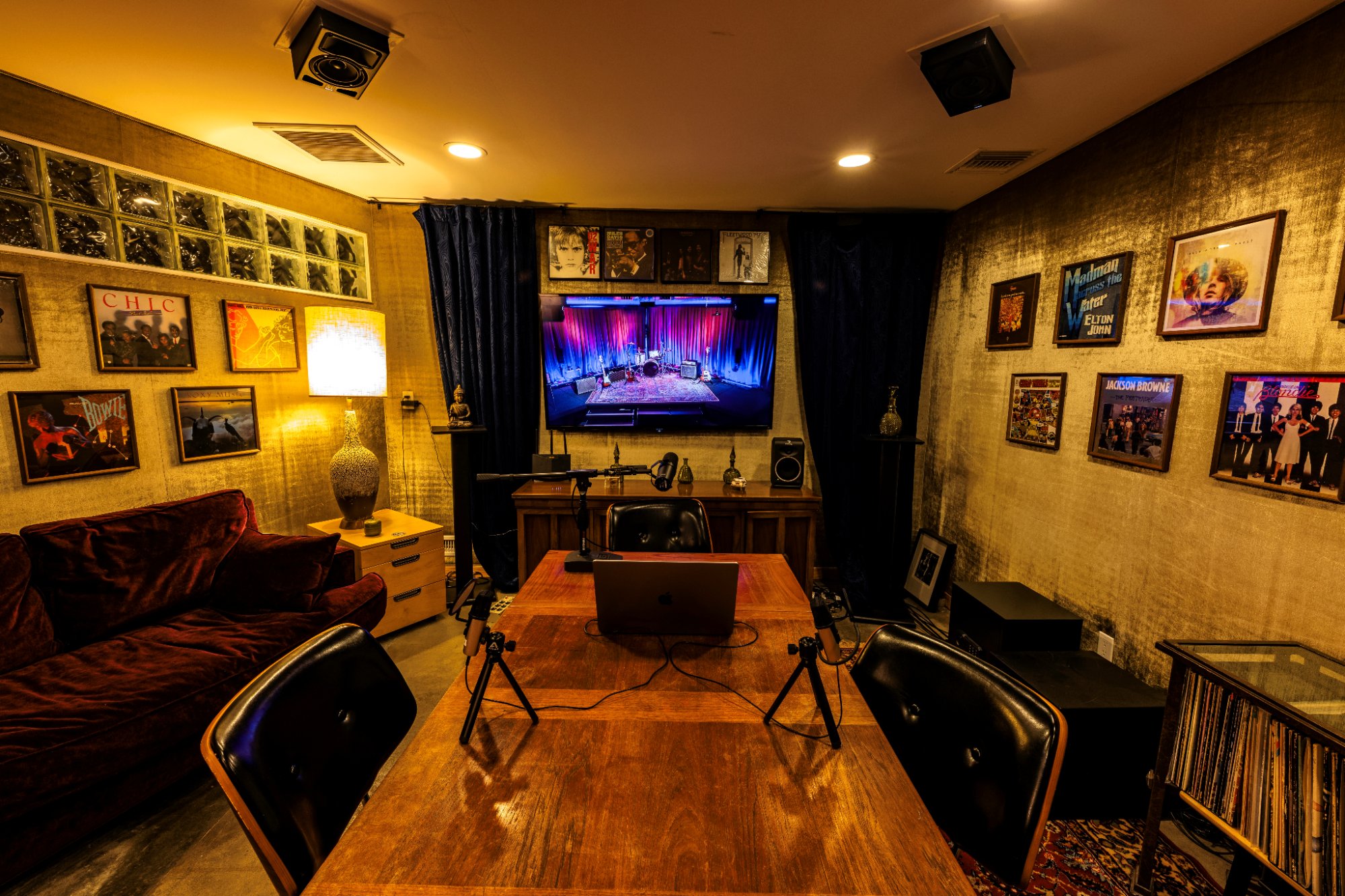 Studio G podcast and video production at Clearmountain's Berkeley Street Studios Santa Monica